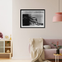 Historic Framed Print, Palatial home of old timers in Shanghai, China,  17-7/8" x 21-7/8"