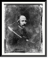 Historic Framed Print, [David Dudley Field, half-length portrait, three-quarters to right],  17-7/8" x 21-7/8"