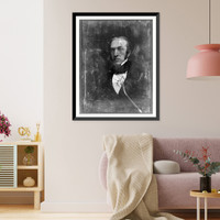 Robert Charles Winthrop, head-and-shoulders portrait, slightly to left, eyes front, Antique Poster