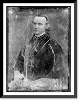 Historic Framed Print, [Cardinal John McCloskey, head-and-shoulders portrait, three-quarters to the left],  17-7/8" x 21-7/8"