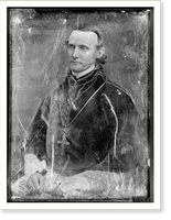 Historic Framed Print, [Cardinal John McCloskey, head-and-shoulders portrait, three-quarters to the left],  17-7/8" x 21-7/8"