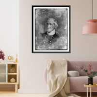 Historic Framed Print, [Hugh Brady, head-and-shoulders portrait, facing three-quarters left, in military uniform] - 2,  17-7/8" x 21-7/8"