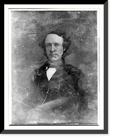 Historic Framed Print, [William Ballard Preston, half-length portrait, nearly facing front],  17-7/8" x 21-7/8"