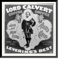 Lord Calvert Coffee, Levering's Best, Vintage Wall Art