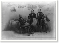The available party trying to get their villany endorsed by the every man they have assasinated, Vintage Print