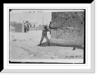 Historic Framed Print, The attack on Juarez,  17-7/8" x 21-7/8"