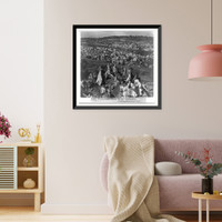 Worked-out Placer Mines. Springfield - Near Columbia - Tuolumne County, Vintage Wall Art