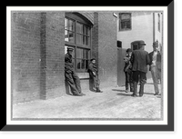 Louis Horoux. One of the youngsters in Queen City Mill, Burlington, Vt. About a dozen like here. (Not a large mill.) Location: Burlington, Vermont, Vintage Wall Art