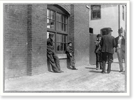 Louis Horoux. One of the youngsters in Queen City Mill, Burlington, Vt. About a dozen like here. (Not a large mill.) Location: Burlington, Vermont, Vintage Wall Art