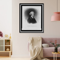 Historic Framed Print, John Hancock - 2,  17-7/8" x 21-7/8"