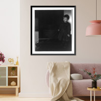 Historic Framed Print, Boy with his wagon, Newark, Ohio,  17-7/8" x 21-7/8"
