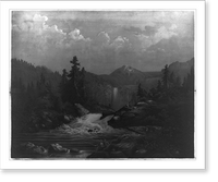 Historic Framed Print, Sierra Nevada,  17-7/8" x 21-7/8"