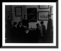 Historic Framed Print, [Washington, D.C. Public Schools- classroom scenes and school activities],  17-7/8" x 21-7/8"