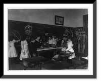 Historic Framed Print, [Washington, D.C. Public Schools - classroom scenes and school activities] - 8,  17-7/8" x 21-7/8"