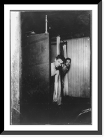 The boys make good use of the shower baths, Postal Tel. Co., B'way. Location: New York, New York (State), Historic Reproduction
