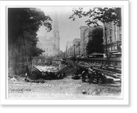 Tremont St. subway - June 17, 1896, Vintage Wall Art