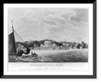 Devon in Pennsylv'a, the seat of Mr. Dallas.painted by T. Birch ; engraved & published by W. Birch, Springland near Bristol, Pennsylvania, Vintage Poster