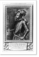 Antique Photo Print - Vasco Núñez de Balboa, 1475