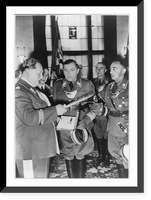 Historic Framed Print, [Hermann G&ouml;ring at presentation ceremonies] - 2,  17-7/8" x 21-7/8"