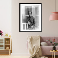 Historic Framed Print, Maj. or LTC Dunwoody,  17-7/8" x 21-7/8"