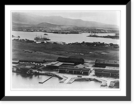 View of Pearl Harbor, Oahu, Hawaii, Nov. 6, 1923 Classic, Vintage Poster