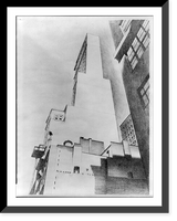 Historic Framed Print, Delmonico Building,  17-7/8" x 21-7/8"