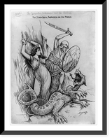 The Democratic Andromeda and her Perseus, Historic Print