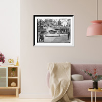 Historic Framed Print, The Teaser, Coney Island in Luna Park,  17-7/8" x 21-7/8"