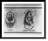 Wolcott's Natural Beautifier, for the hair and skin use Classic, Antique Wall Art