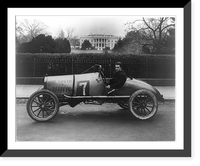 The Cootie, a racing car, parked near the White House in Washington, D.C, Antique Wall Art