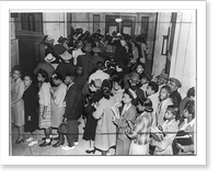 African Americans registering to vote, Atlanta, Ga. Classic, Vintage Wall Art