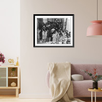 African Americans registering to vote, Atlanta, Ga. Classic, Vintage Wall Art
