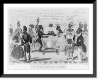 Marriage ala mode, Antique Print