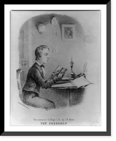 Sketches of college life by J.N. Mead. The freshman, Vintage Wall Art
