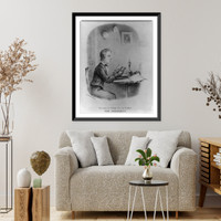 Sketches of college life by J.N. Mead. The freshman, Vintage Wall Art