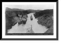 Panama Canal - West Lirio slide 11/2/23 Classic, Historic Print