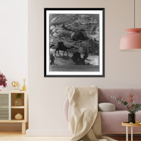 The Apostle's Spring on the road between Jerusalem and Jericho, Palestine, Antique Wall Art