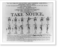 To all brave, healthy, able-bodied and well-disposed young men, Vintage Print