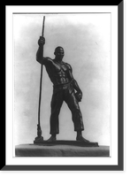 Photograph of a sculpted figure, Stevedore" by Richmond Barth&eacute;", Historic Reproduction