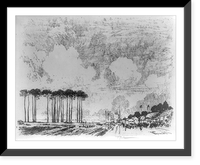 The embarkation camp, the classic grove, Historic Print