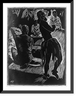 Historic Framed Print, Hula,  17-7/8" x 21-7/8"