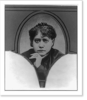 Mme. Blavatsky, head-and-shoulders portrait, Antique Poster