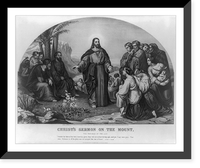 Christ's sermon on the mount: The parable of the lily Classic, Antique Poster
