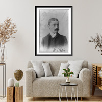 Historic Framed Print, [Michael I. Pupin],  17-7/8" x 21-7/8"
