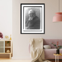 Frederick Law Olmsted.engraved by T. Johnson ; from a photograph by James Notman, Historic Reproduction