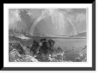 Historic Landscape - Yellowstone - Lake.TM; Prang's American Chromos