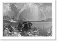 Historic Landscape - Yellowstone - Lake.TM; Prang's American Chromos