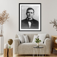 Robert Gunn Bremner, 1874-1914, bust portrait, facing left, Antique Print