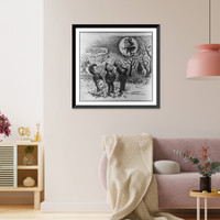 I ain't skeered, but I knows what I'm seeing . and it's no Halloween joke, either Classic, Antique Wall Art