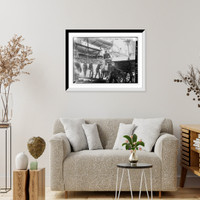 Historic Framed Print, Putting rifles aboard PRAIRIE,  17-7/8" x 21-7/8"